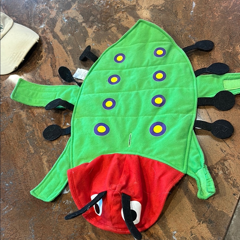 PETS Green and Red Ladybug Costume